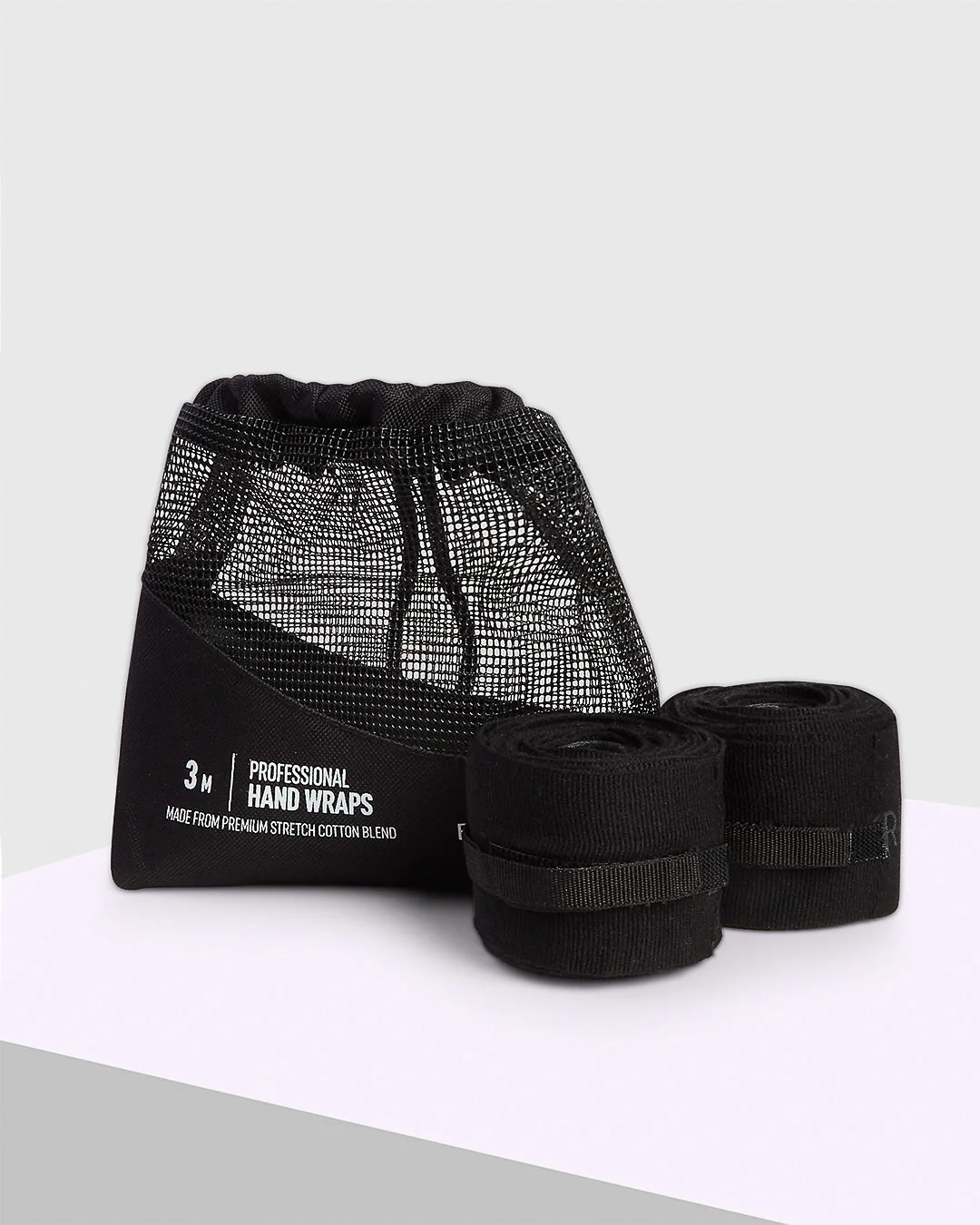 3m BOXRAW Hand Wraps - Black - Image 3