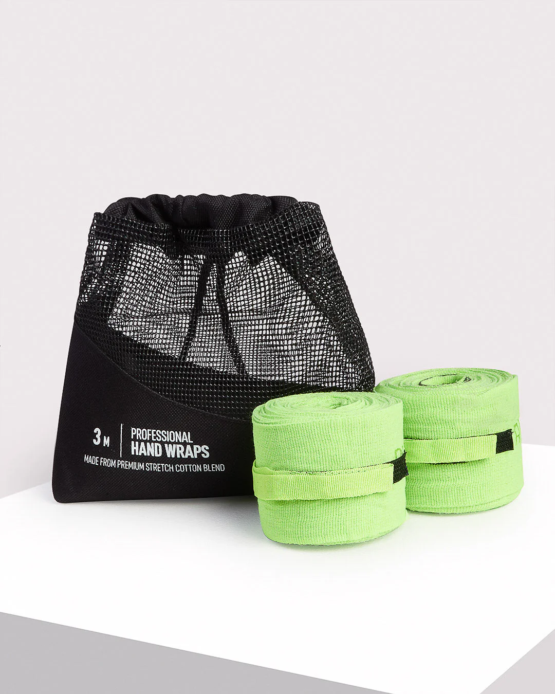 3m BOXRAW Hand Wraps - Green - Image 3