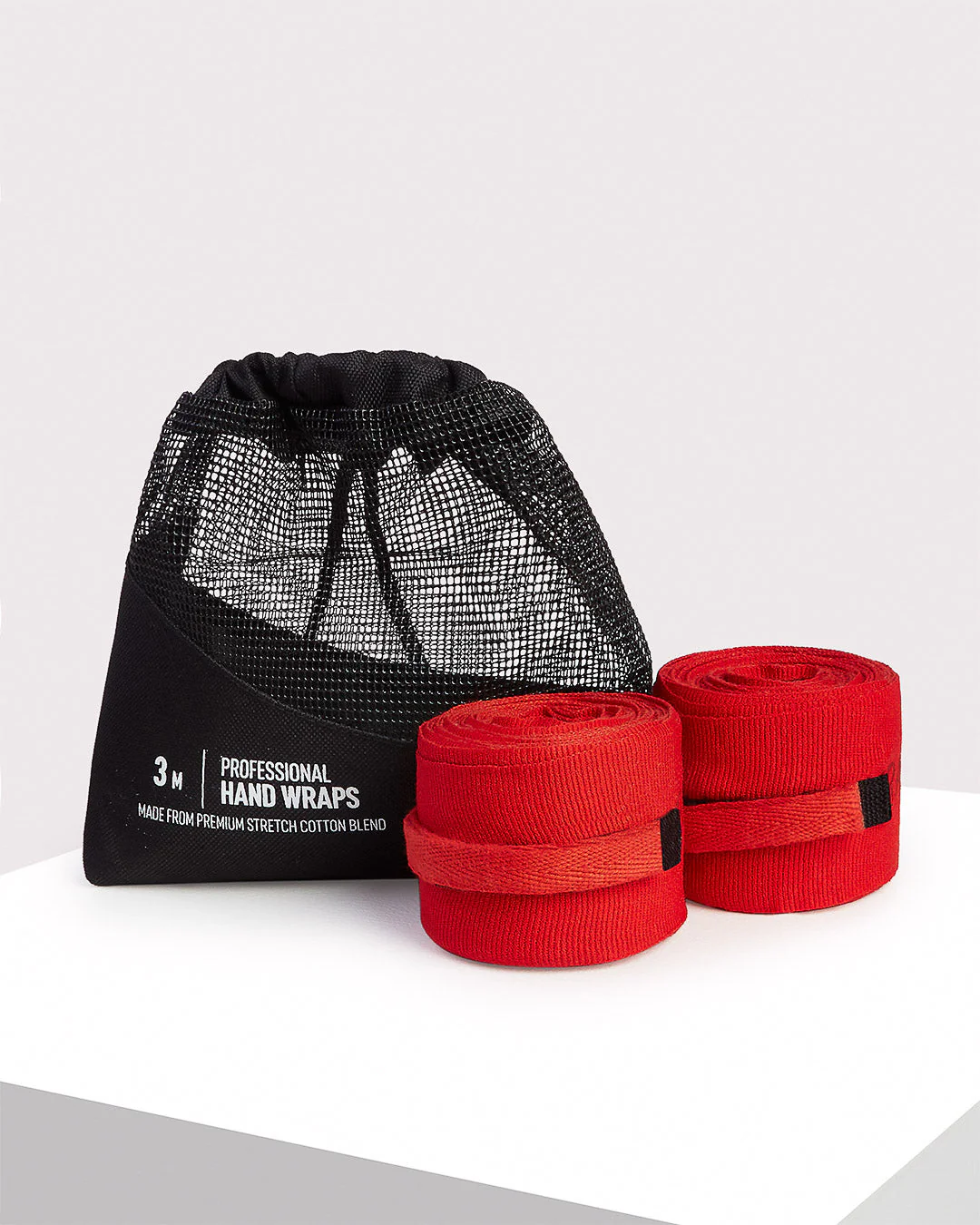 3m BOXRAW Hand Wraps - Red - Image 3