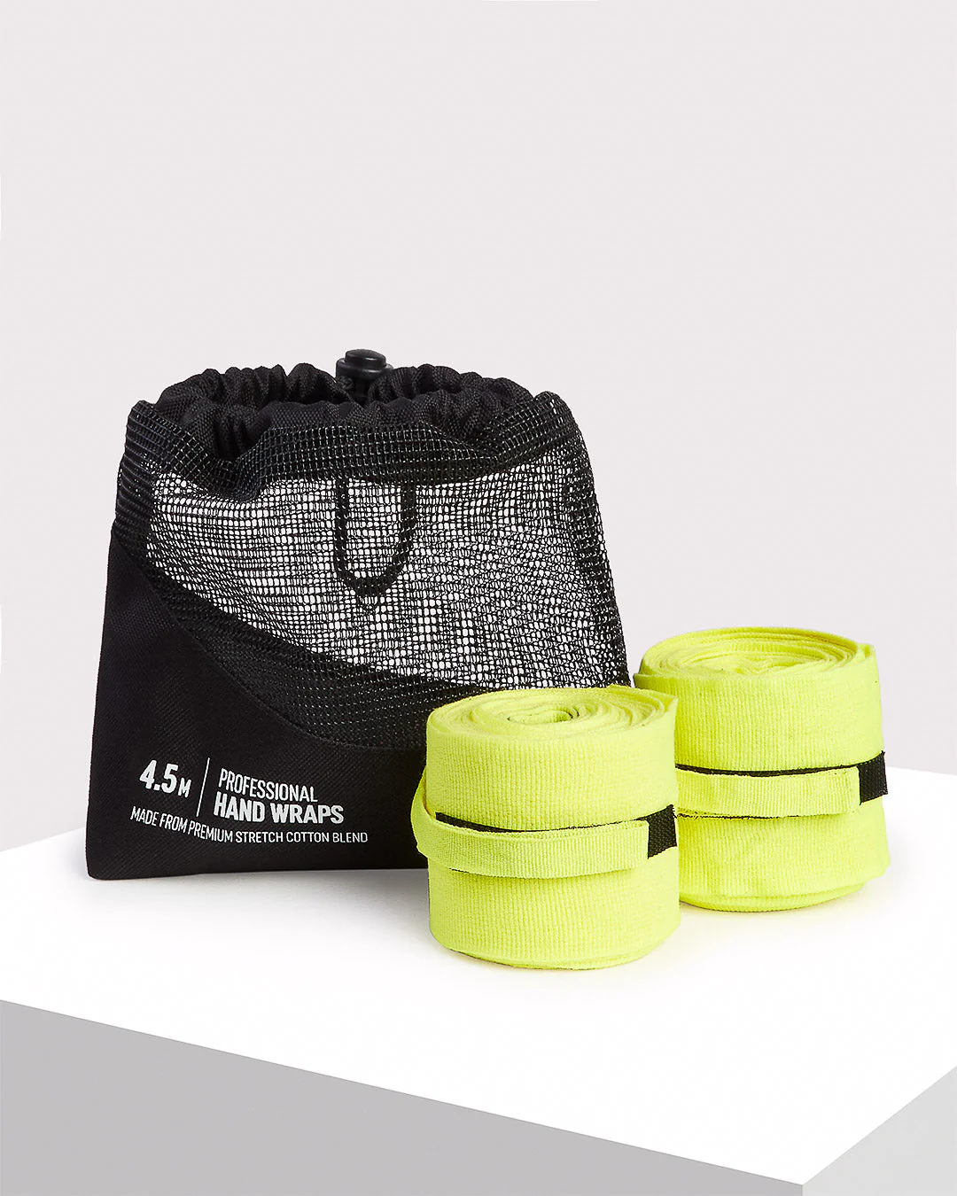 4.5m BOXRAW Hand Wraps - Yellow - Image 3