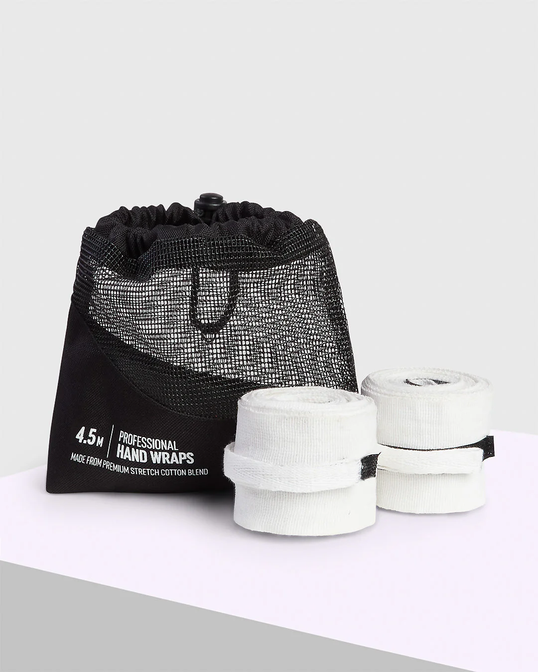 4.5m BOXRAW Hand Wraps - White - Image 3