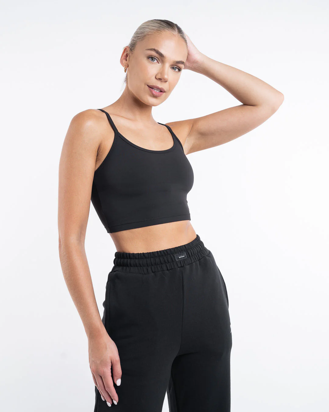 Essentials Tank Bralette - Black - Image 3