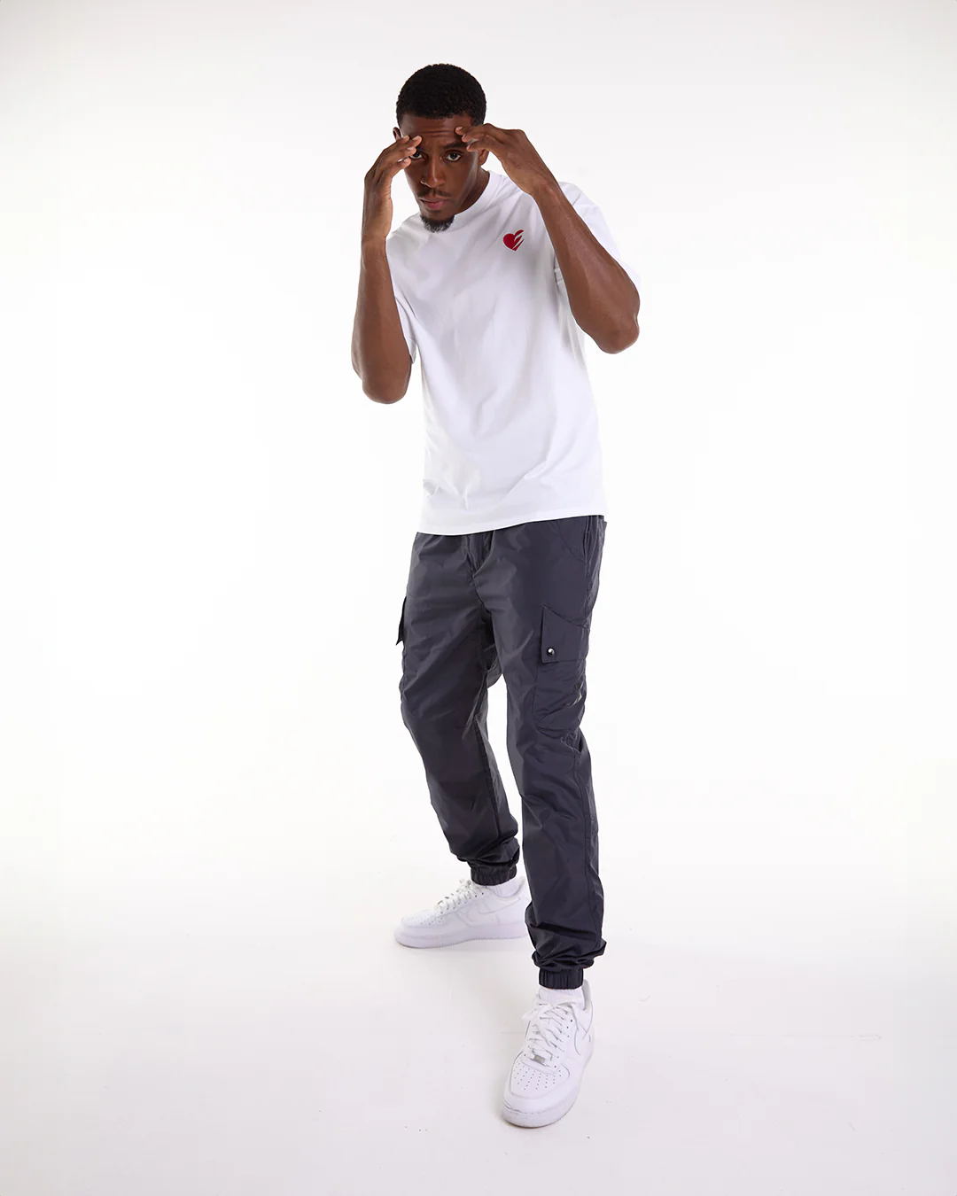 Dundee Cargo Pants - Charcoal - Image 7