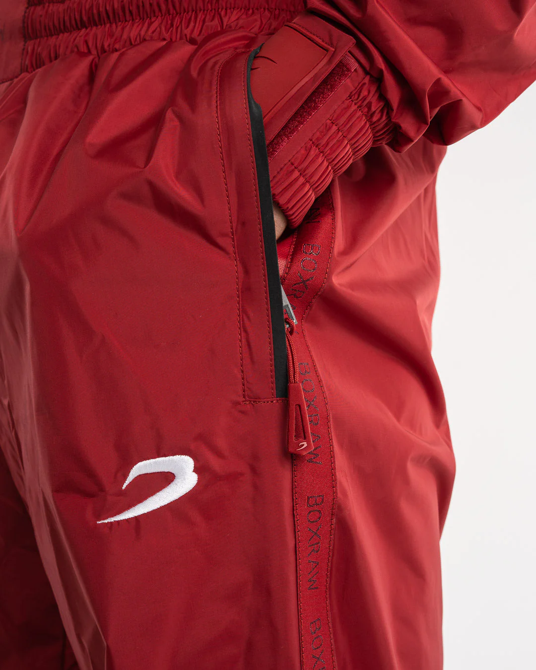 Hagler Sauna Suit 2.0 - Red - Image 10