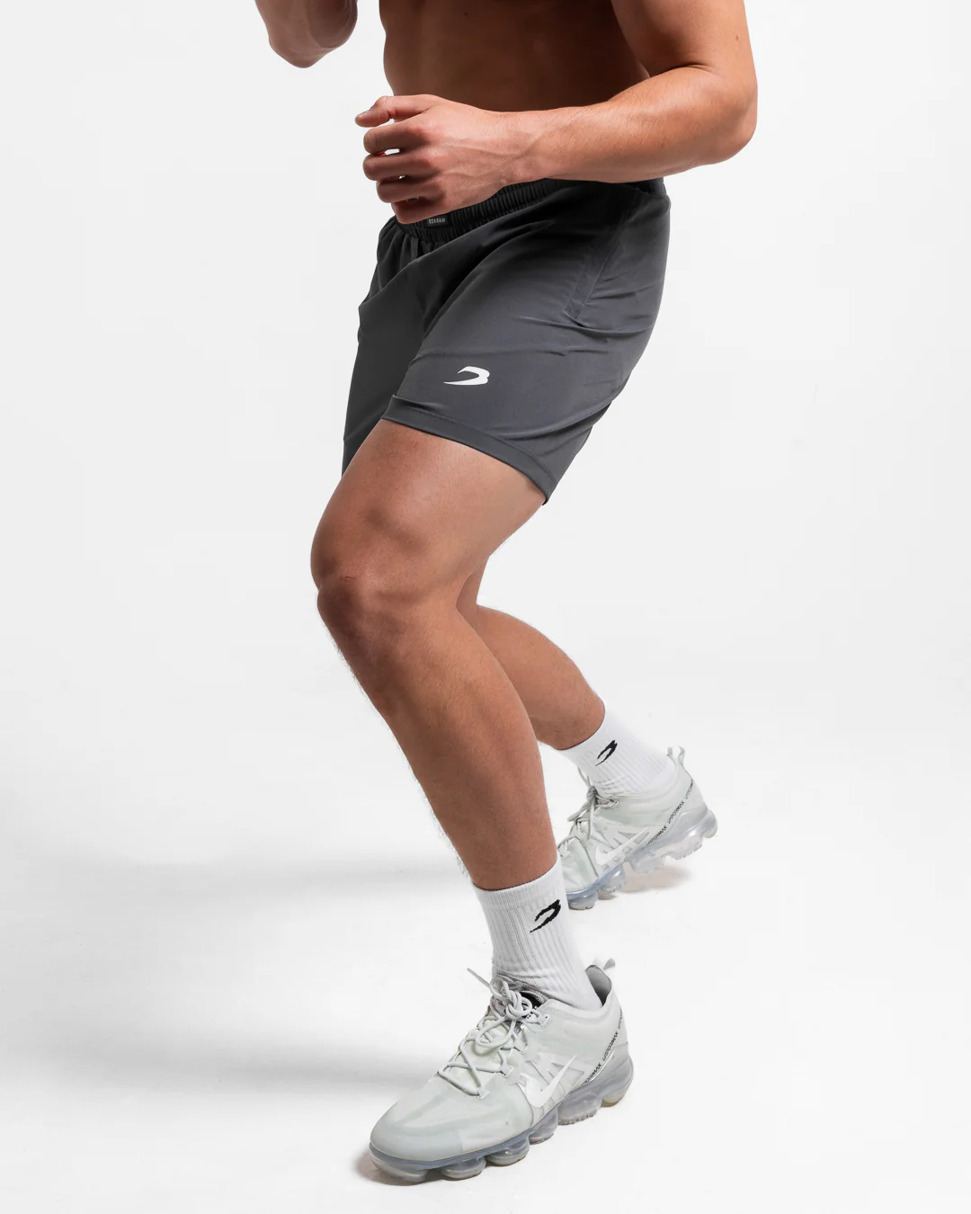 Valdes 5" Shorts - Charcoal - Image 3